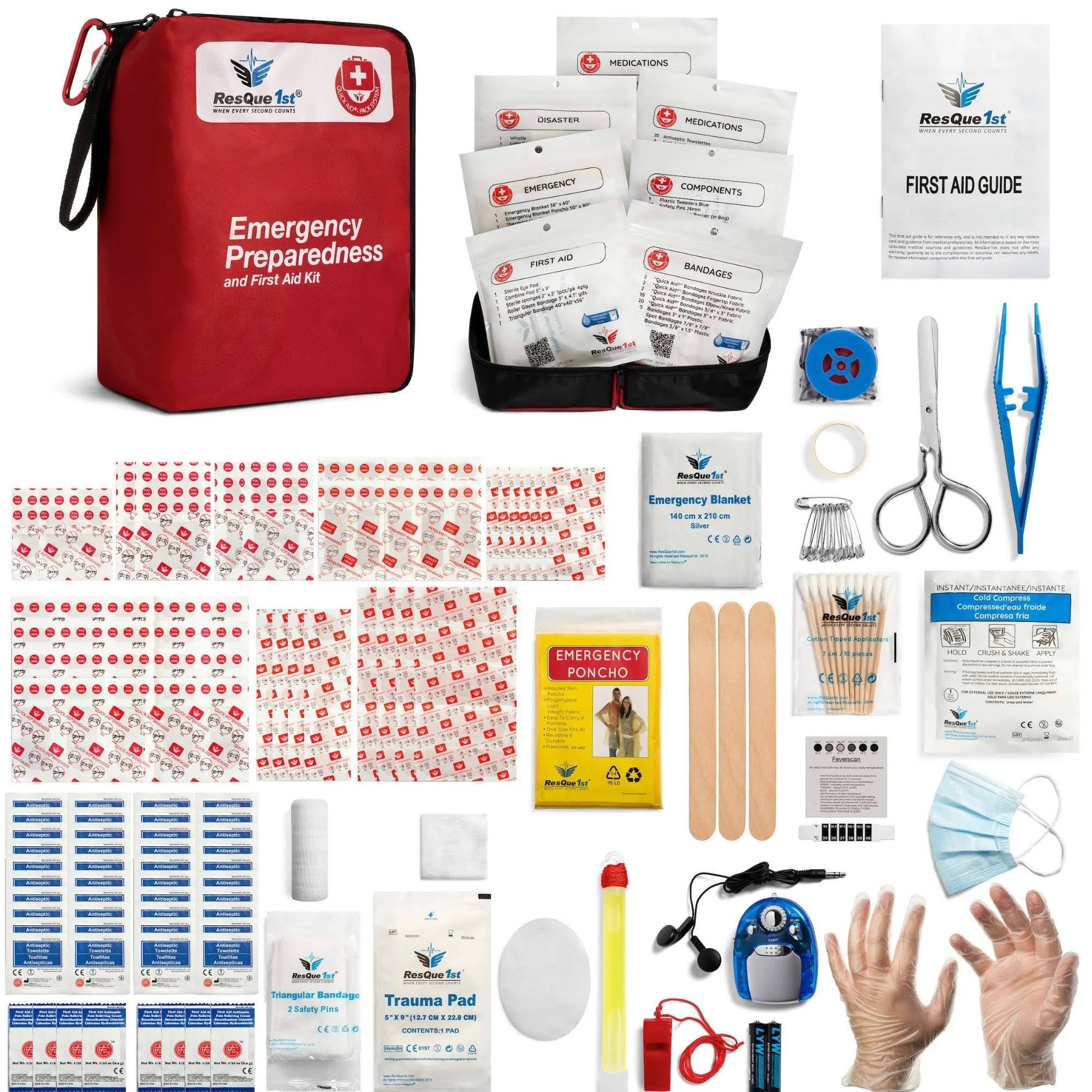 Emergency Preparation Pack – 180 Piece