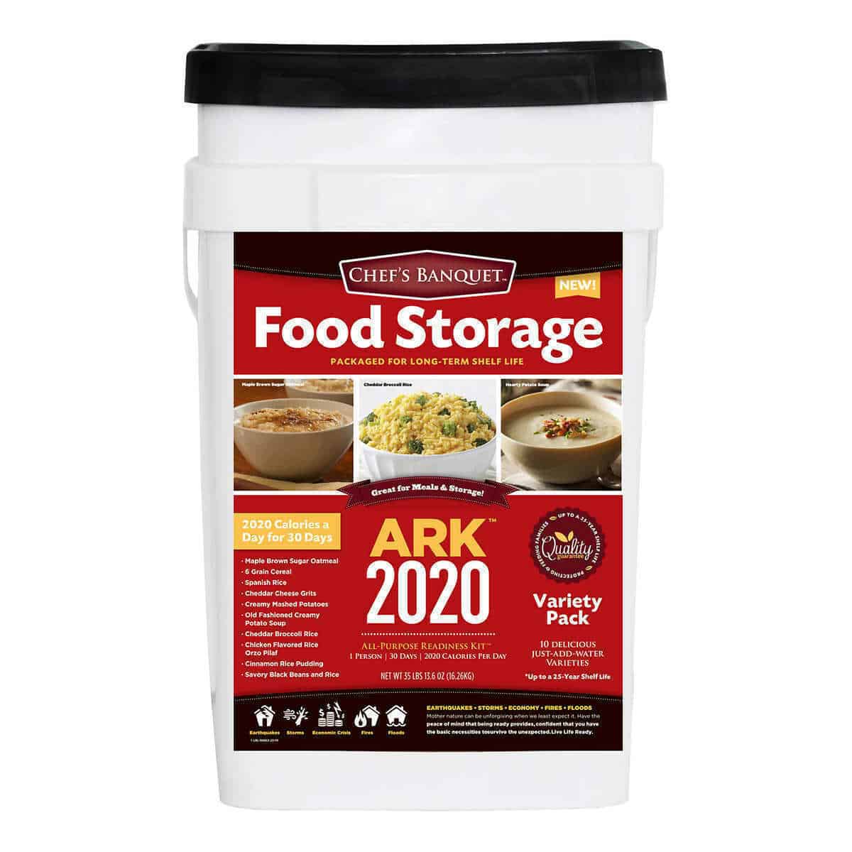 Chefs Banquet ARK 2020 Freeze Dried Food