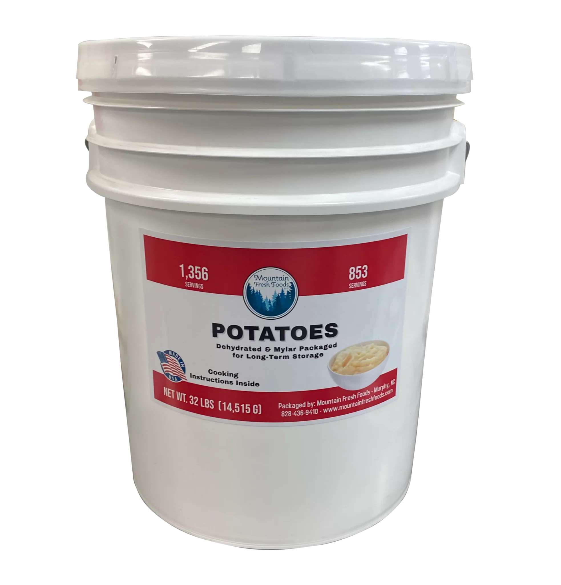 Mountain Fresh Creamy Mashed Potato Emergency Food Supply