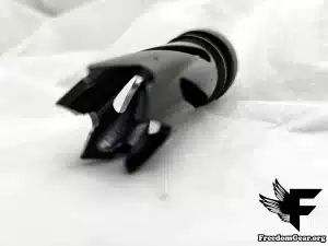 D Sized Muzzle Brake with Quick Connect threads