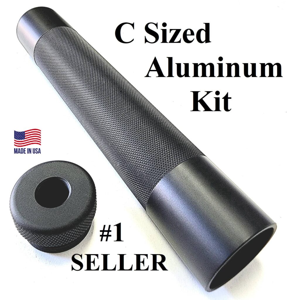 “C” Sized Solvent Trap Kit or Blast Projection With Curved ADAPTER