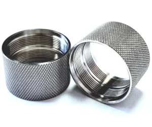 D Sized Titanium 1" Tubes for Cupless Solvent Trap Kit