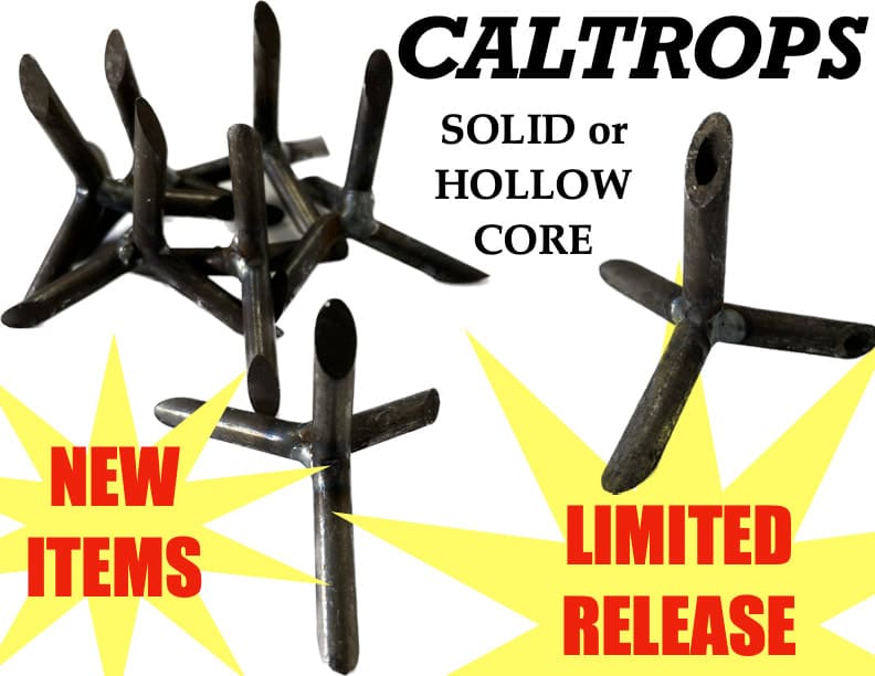 ULTIMATE RAZOR SHARP GROUND SPIKES CALTROPS