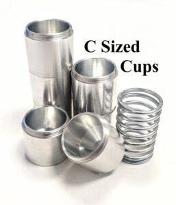 C Sized Solvent Trap Dry Storage Cups