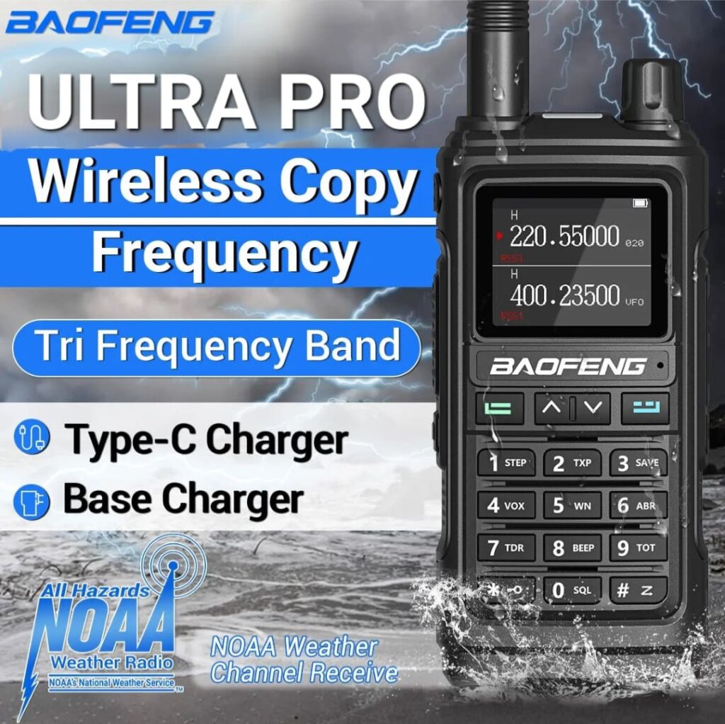 ULTRA PRO 10 WATT Xp2 SUPER HIGH POWER EMERGENCY POLICE-MILITARY-EMS-FEMA COMMUNICATIONS RADIO'S (1 pair)