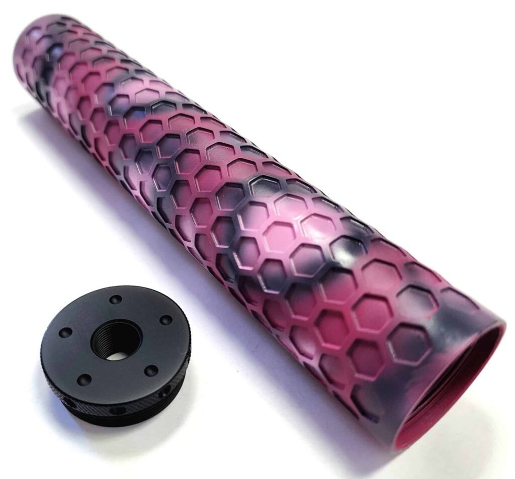 CLOSE-OUT – – – Custom Multi Color Layered Pink Cerakote Hex Solvent Trap Kit – – – **SAVE HUGE**