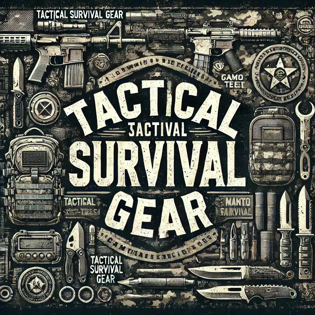 Comprehensive tactical survival gear, including durable backpacks, versatile multi-tools, high-performance knives, and essential outdoor equipment. Designed for extreme durability and reliability, this gear is perfect for camping, hunting, emergency preparedness, and survival scenarios. Ideal for tactical enthusiasts, preppers, and outdoor adventurers looking for robust and dependable gear to withstand harsh environments.